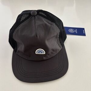 Katin Black and Gray Mesh Cap with Blue Logo